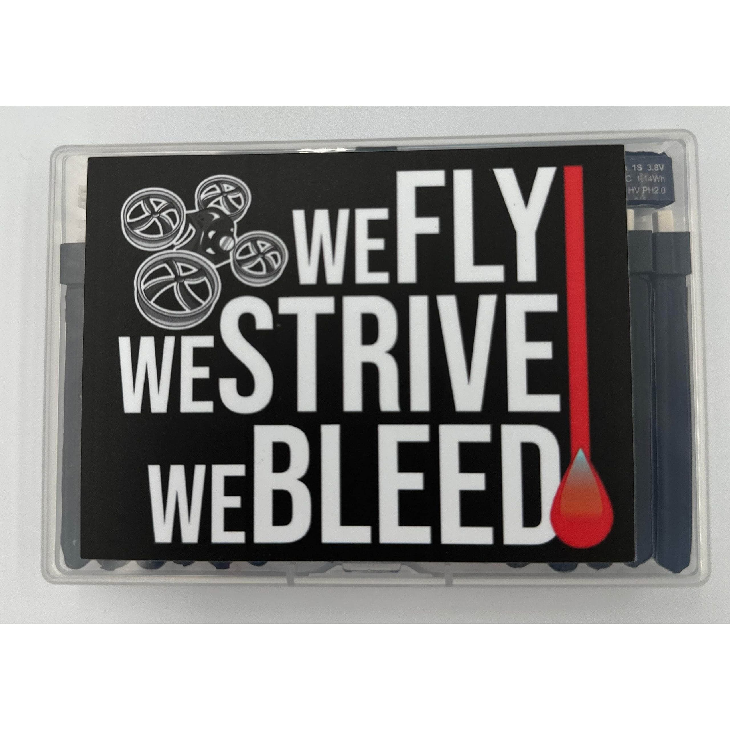 weBLEEDfpv Lipo Holder for fpv drones
