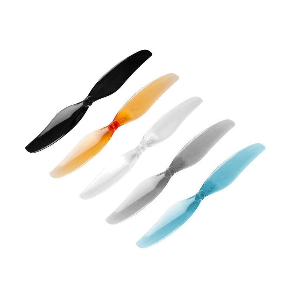 Gemfan 75mm 3" 2-Blade Toothpick Propeller - 1mm/1.5mm Shaft (4CW + 4CCW) for fpv drones