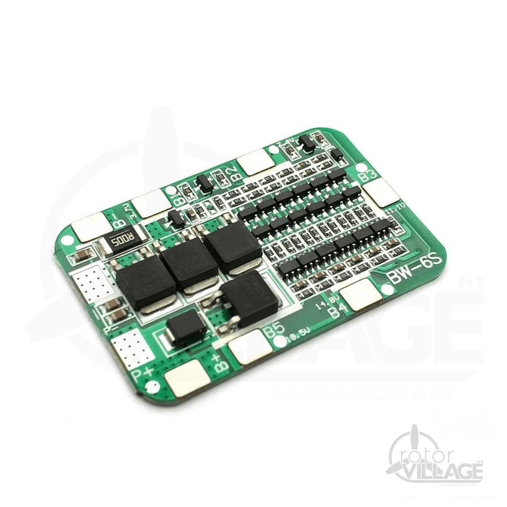 Li-ion Charger PCB BMS Protection Board - 6S 15A  for fpv drones 1