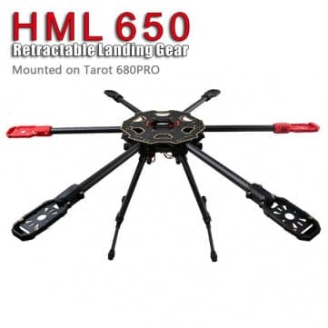 EMAX ★HML650 Retractable Folding Landing Gear For Tarot 650 680pro HMF S550 10080230