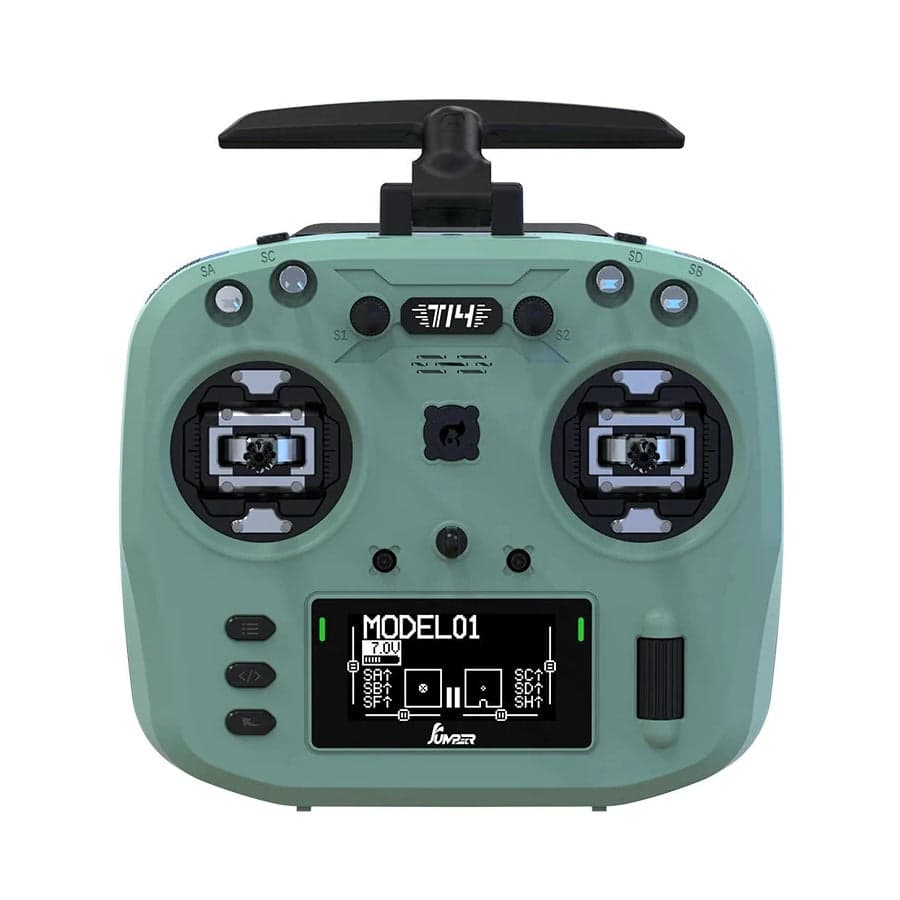 Jumper T14 Macarone ELRS 1W 2.4GHz VS-M HALL Sensor Gimbals 2.42" OLED Screen EdgeTX RC Transmitter - Choose Color for fpv drones 7