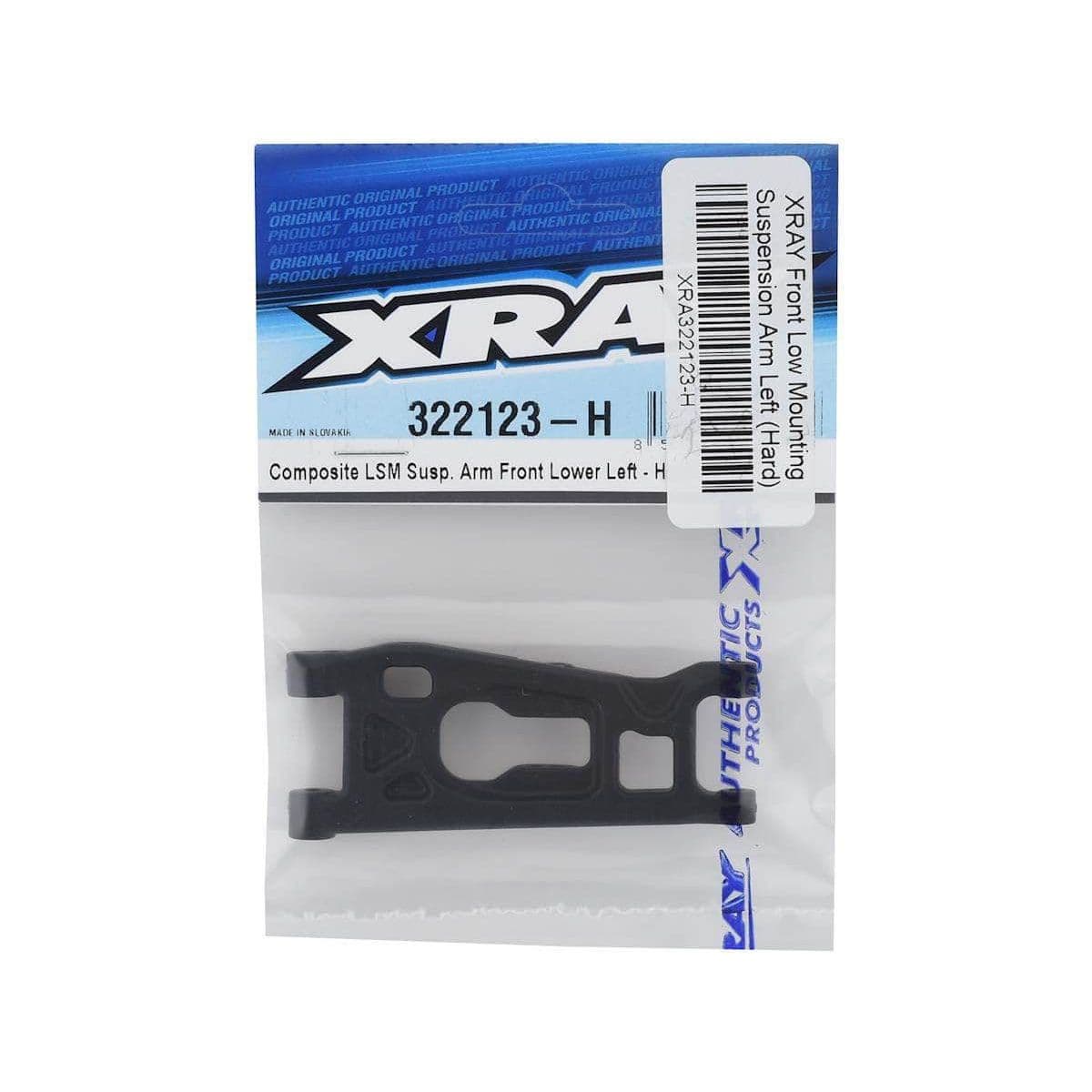 XRA322123-H, XRAY XB2 Front Left Low Mounting Suspension Arm (Hard) for fpv drones 1