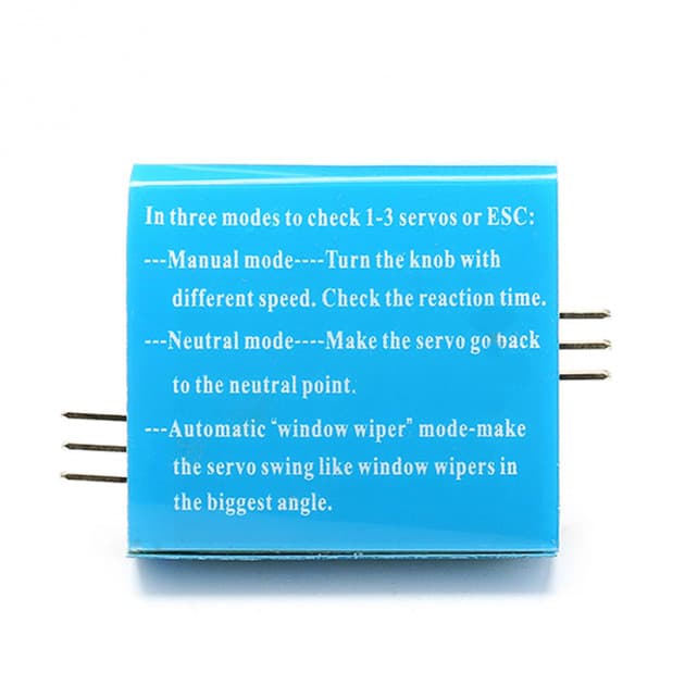 Servo tester for fpv drones 2
