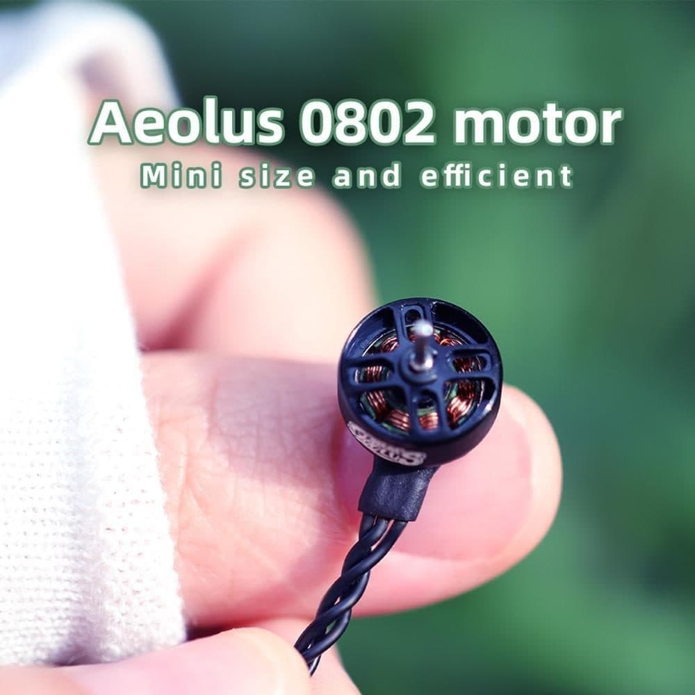 HGLRC Aeolus 0802 17000KV Brushless Motor for fpv drones 4