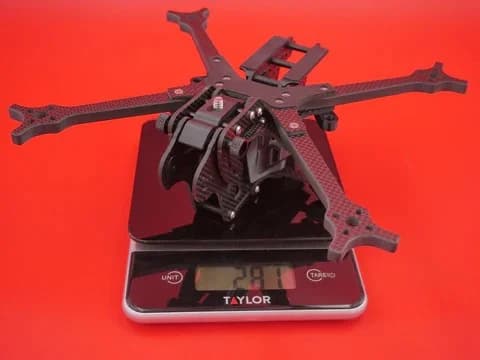 Straw Hat Aerial Vulture Frame Kit (7 inch) for fpv drones 12