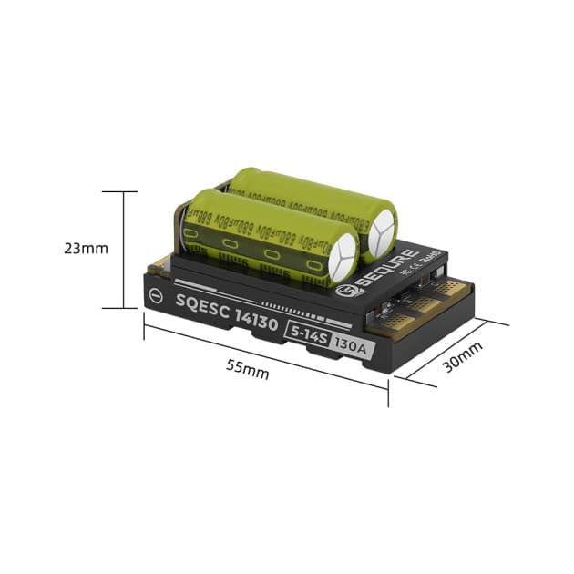 Sequre 14130 5-14S AM32 brushless regulator for RC models for fpv drones 6