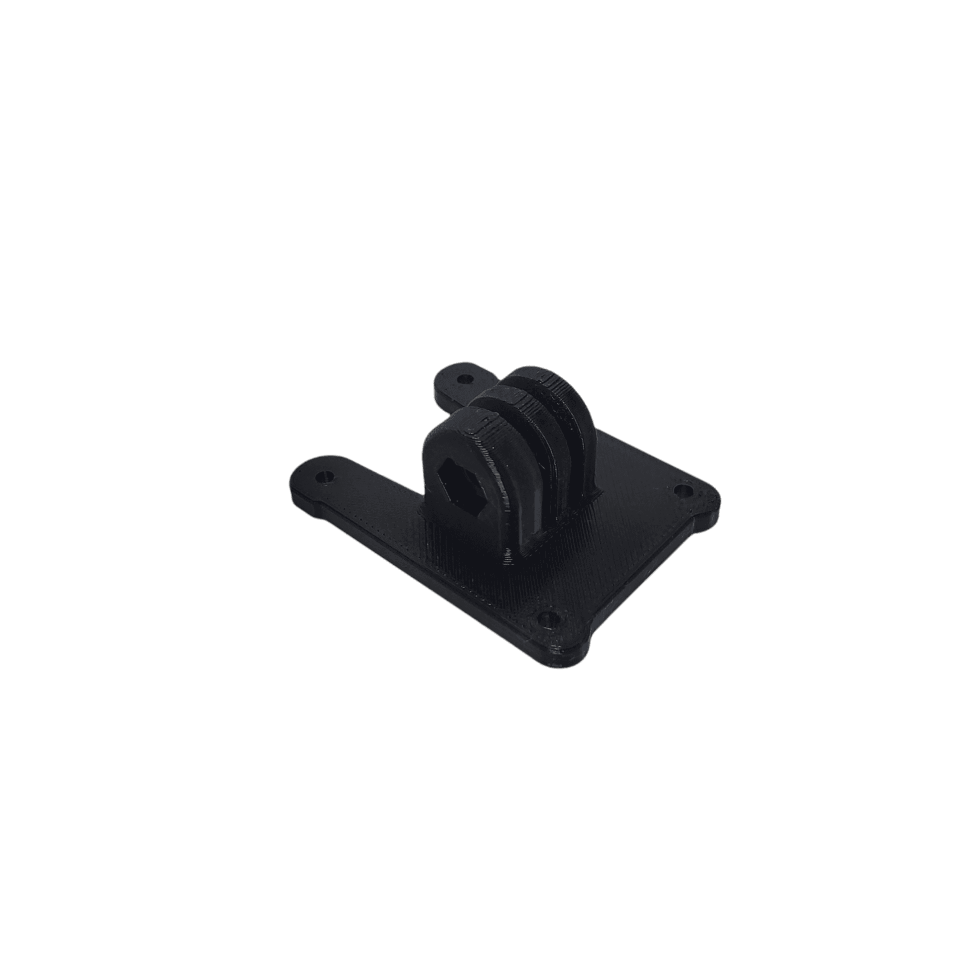 Pyrodrone Source One V3 TPU GoPro Hero 8 Mount Base - Black for fpv drones 2
