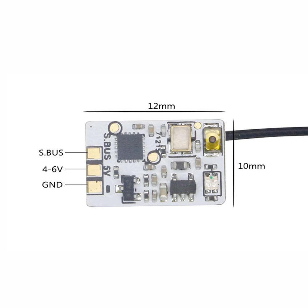 X-BOSS RX2A PRO 2.4G Mini Receiver for AFHDS 2A Flysky for fpv drones 2