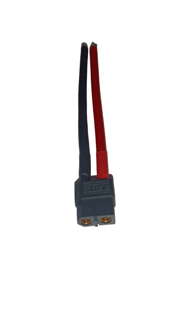 XT60 Female w/ 12AWG Silicon Wire 10cm Pigtail for fpv drones