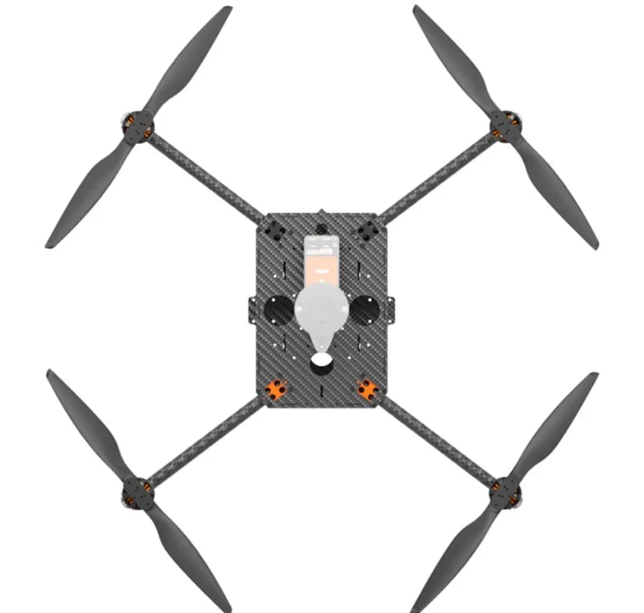 Hexsoon TD-650 Teardrop Energy Saving Aerodynamic Drone Development Platform V2 for fpv drones 2