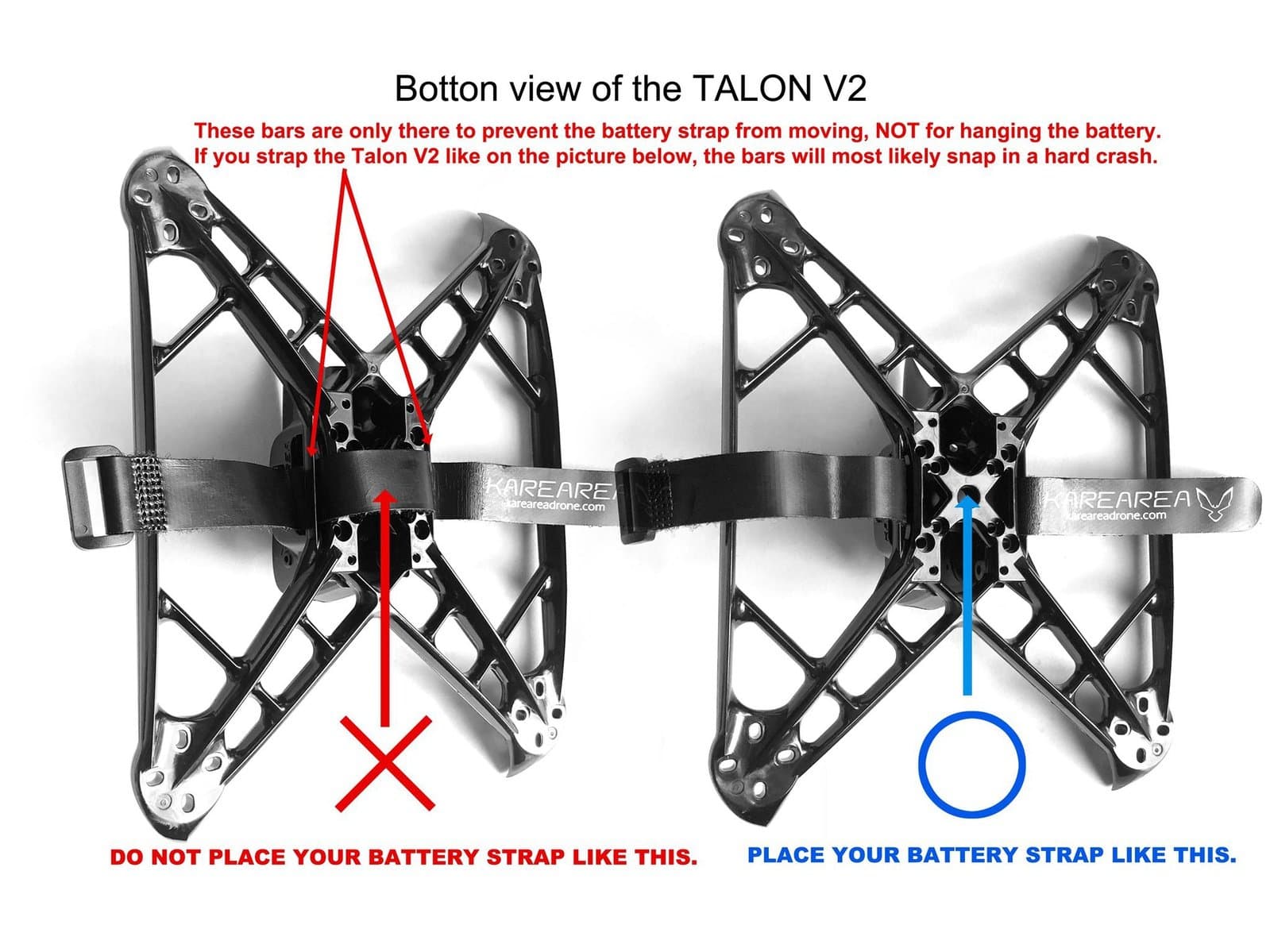 Karearea RD-075 Talon V2 5" Frame for fpv drones 2