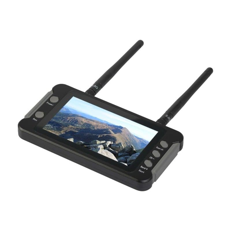 Foxeer 4.3" FPV Monitor 5.8G 40CH Build in DVR Receiver Battery for fpv drones 1