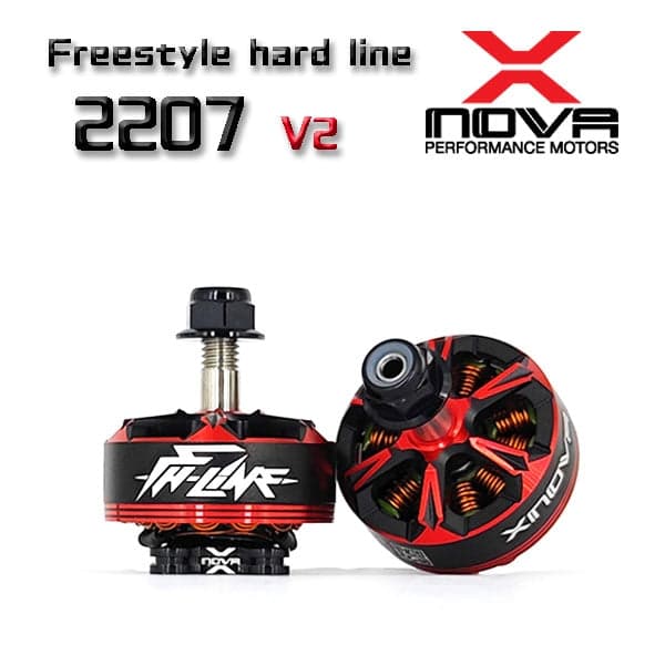 XNOVA 2207 Freestyle Hard Line V2 Motors - 2450KV for fpv drones