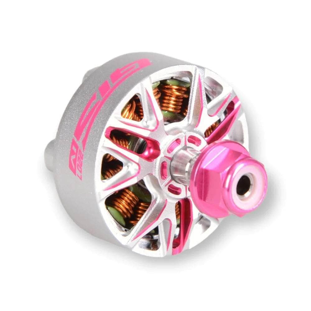RCinPOWER GTS V4 2207 2040Kv Motor - Silver & Pink for fpv drones 3