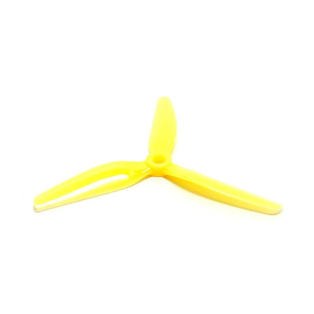 ETHiX x HQ Prop S4 Lemon & Lime 5037-3 / 5" Tri-Blade Bando/Freestyle FPV Drone Props (4 Pack) - Yellow+Green for fpv drones 2