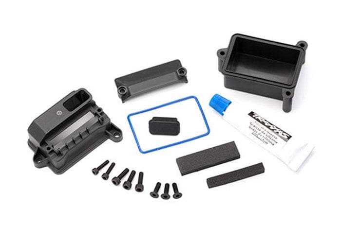 Traxxas Box Receiver (Sealed)/ Wire Cover/ Foam Pad/ Silicone Grease Maxx for fpv drones