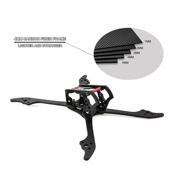 HGLRC 5s/6s Mefisto 226MM FPV Racing Drone (PNP) for fpv drones 3