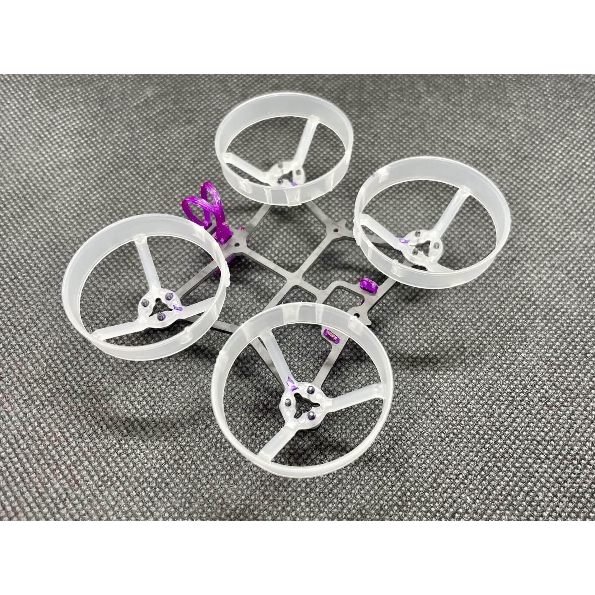 Fractal Engineering Fractal 65 Micro/Whoop Frame Kit - Lite Kit + Mob6 Blue for fpv drones 3