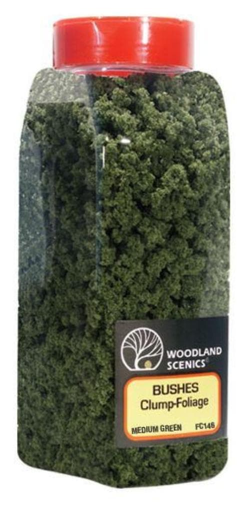 Woodland Scenics FC1646 N/HO Bushes Shaker Medium Green 32 oz Train Scenery for fpv drones