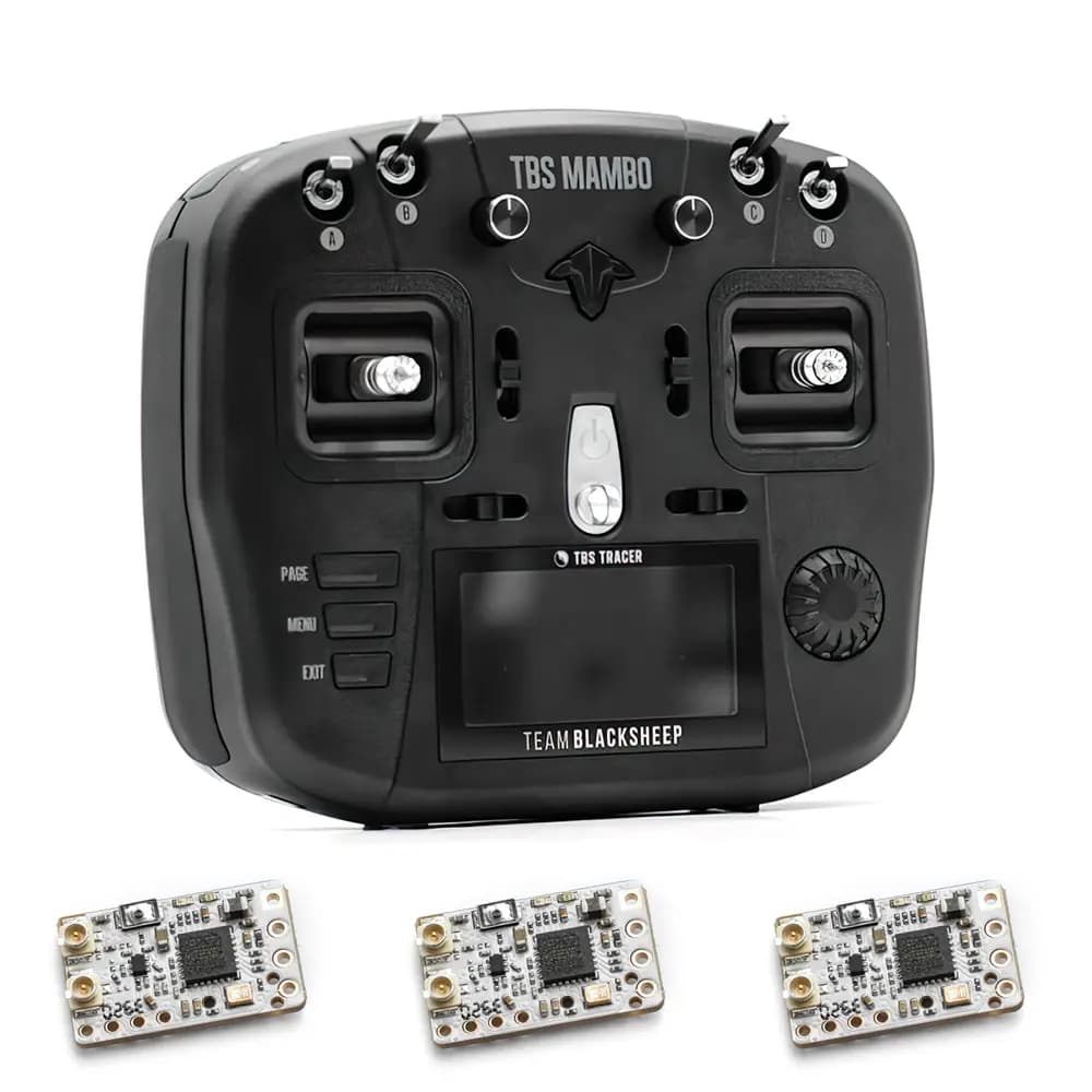 TBS Mambo Starter Set Bundle (Radio + 3 Tracer RX)