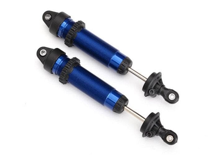 Traxxas Shocks GTR 134mm Aluminum (Blue-Anodized / Front Threaded Desert Racer for fpv drones