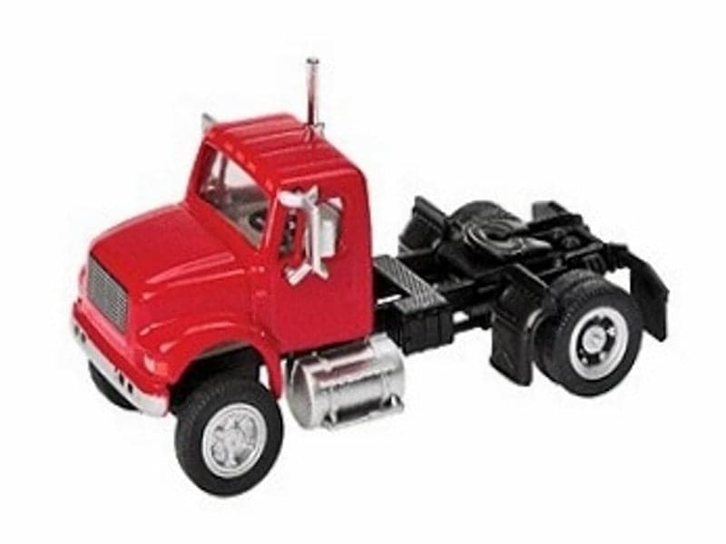 Walthers 949-11191 International (R) 4900 Single-Axle Semi Tractor Only Red HO Scale for fpv drones