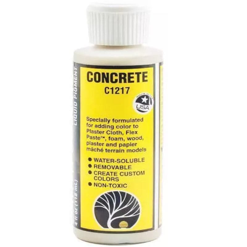 Woodland Scenics C1217 N/HO Earth Color Concrete 4 oz Train Scenery for fpv drones