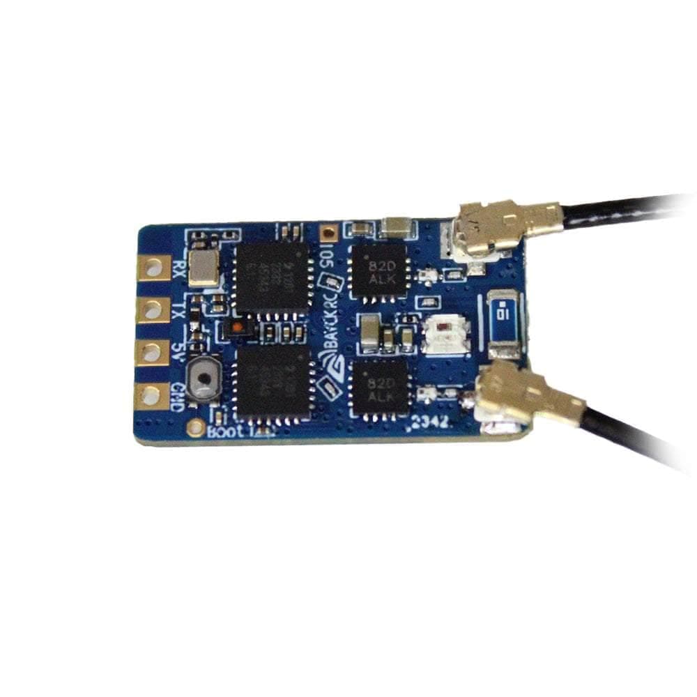 BayckRC ELRS 2.4GHz Dual Diversity TCXO Receiver w/ Plug - T Antenna for fpv drones 2