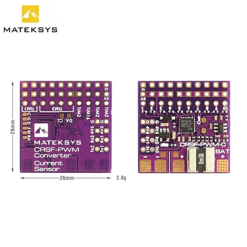 MATEK CRSF TO PWM Converter CRSF-PWM-6 CRSF-PWM-C for fpv drones 4