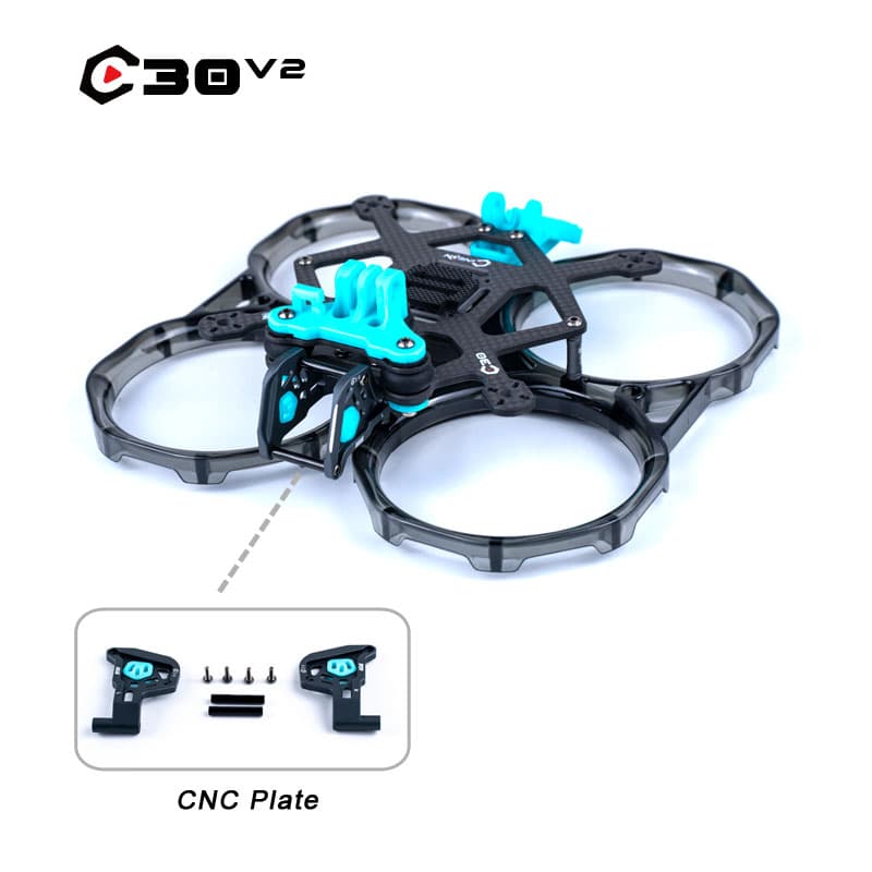Kit de marco para grabación cinematográfica Axisflying Cineon C30 de 3 pulgadas para interiores – GPS TPU for fpv drones 1