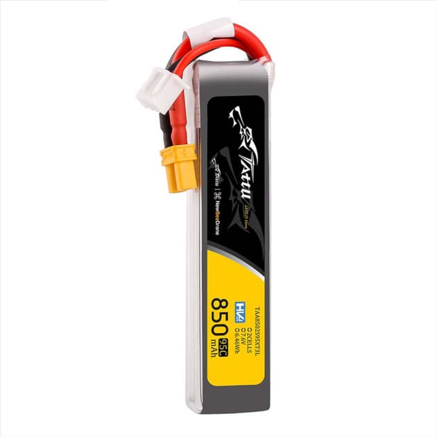Tattu 750mAh 2S 95C HV Lipo battery for fpv drones 3