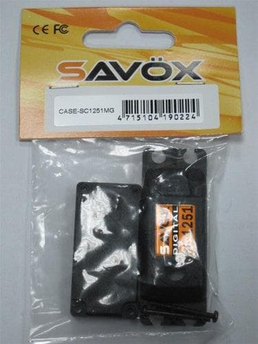 Savox SC-1251MG Servo Case for fpv drones