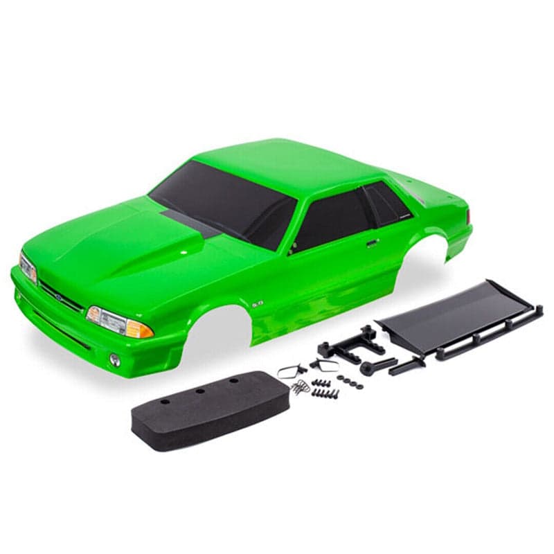 Traxxas 9421G Drag Slash Fox Body Mustang (Green) for fpv drones