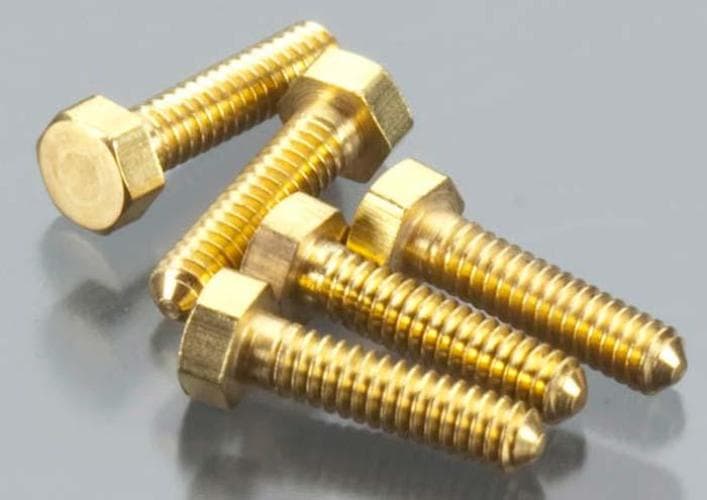 Woodland Scenics H866 Hex Head Screws 0-80 1/4" (5) for fpv drones