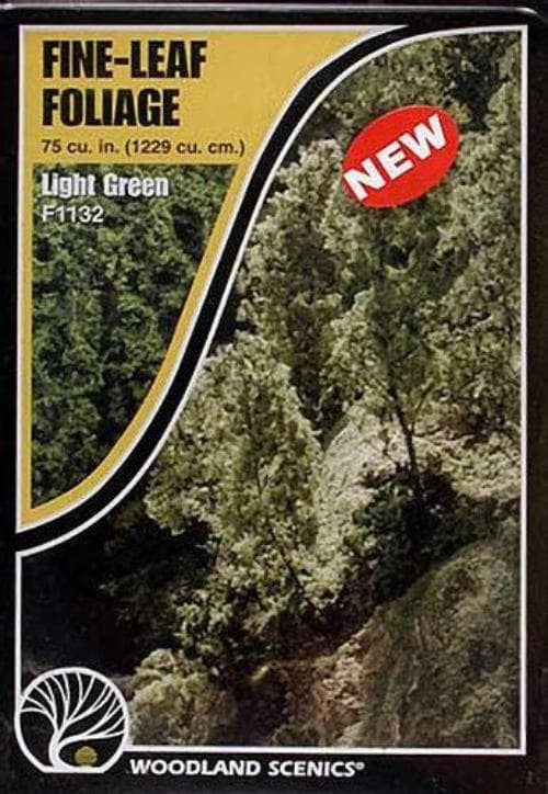 Woodland Scenics F1132 Fine Leaf Foliage Light Green Bag Train Scenery for fpv drones