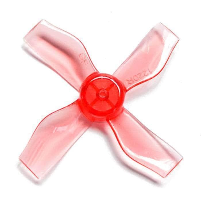 Gemfan 31mm 1220-4 / 1.2" Quad-Blade Micro/Whoop FPV Drone Props for 1mm Shaft (8 Pack) - Choose Color for fpv drones 4
