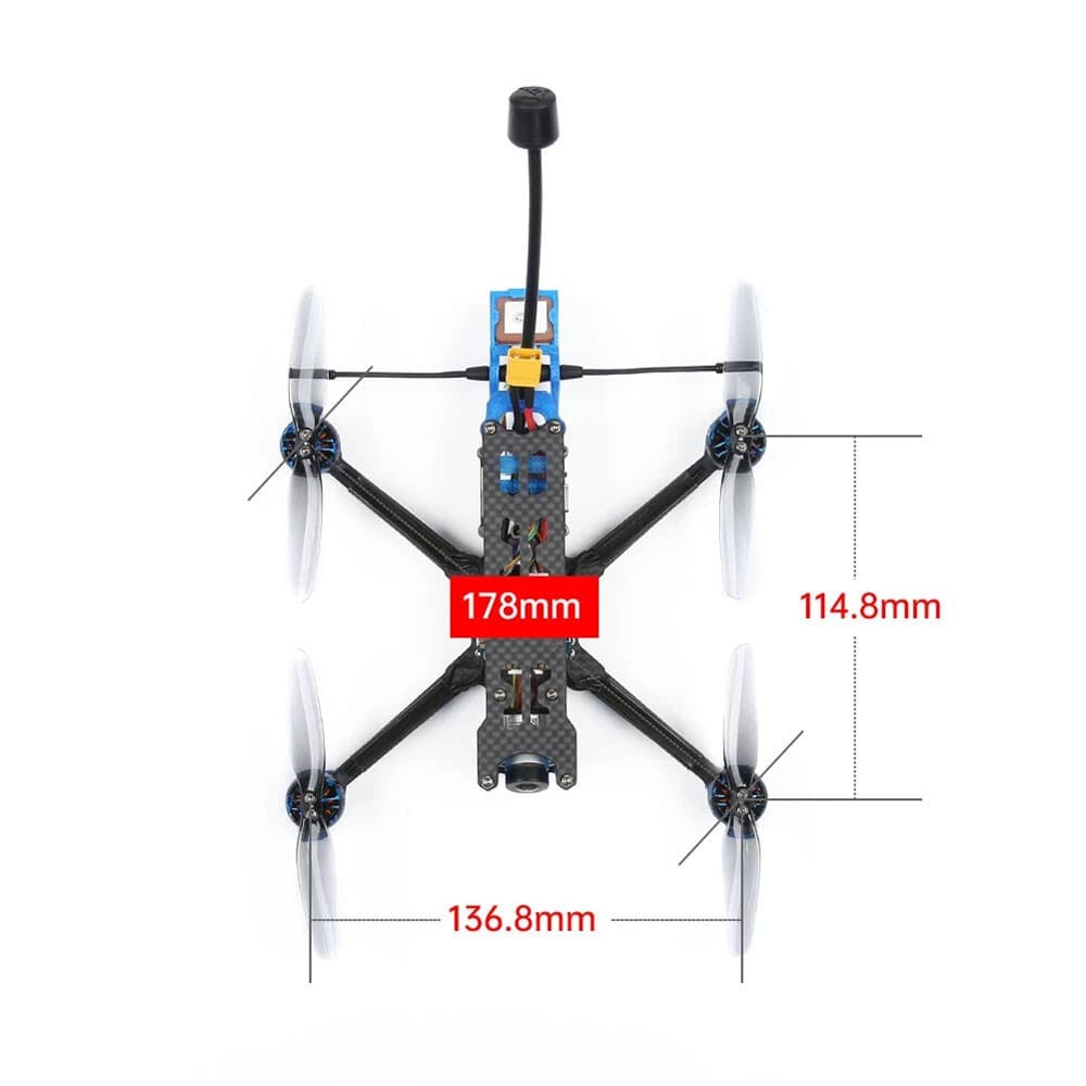 iFlight Chimera4 HD Long-Range (BNF - Crossfire) for fpv drones 1