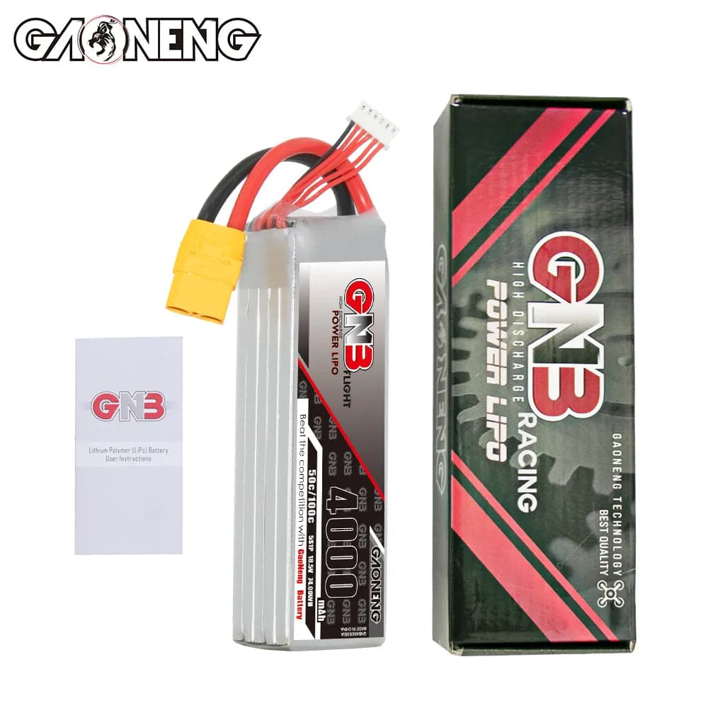 GAONENG GNB 5S 18.5V 4000mAh 50C LiPo Battery XT90 [DG] for fpv drones 4