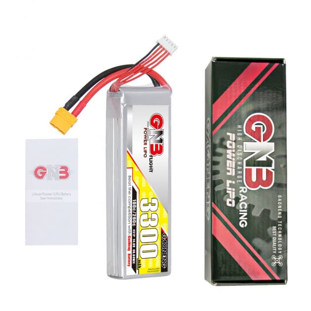 GNB 3300mAh 4S 100C Lipo battery for fpv drones 5