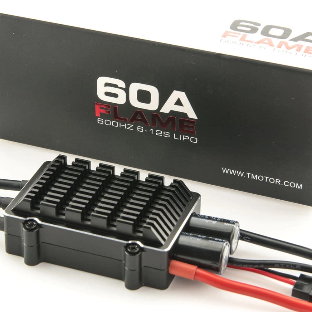 Tiger Motor Flame 60A ESC - 6-12 Cell (22.2v-44.4v) for fpv drones 4