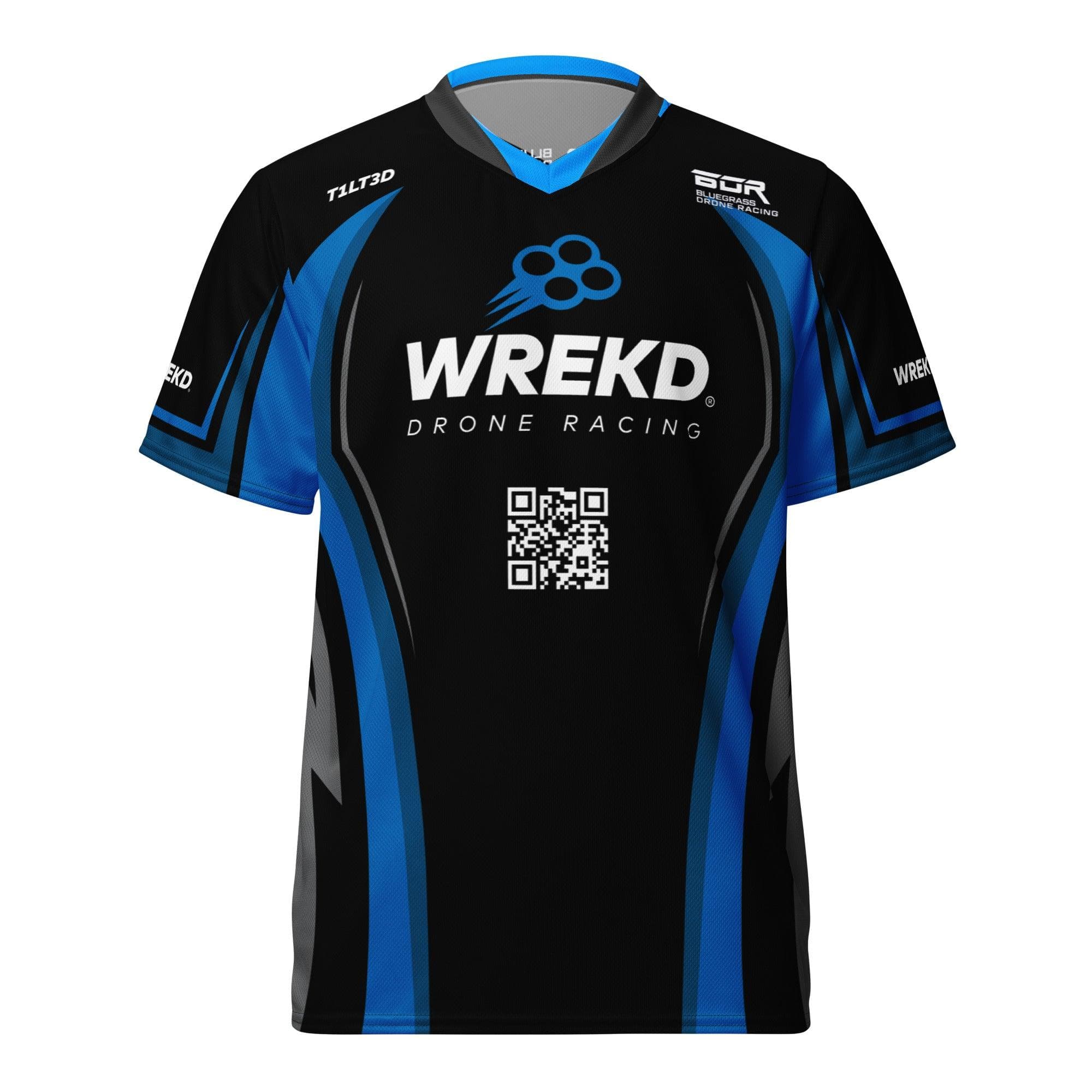 WREKD Chapter Jersey - BDR / T1LT3D for fpv drones