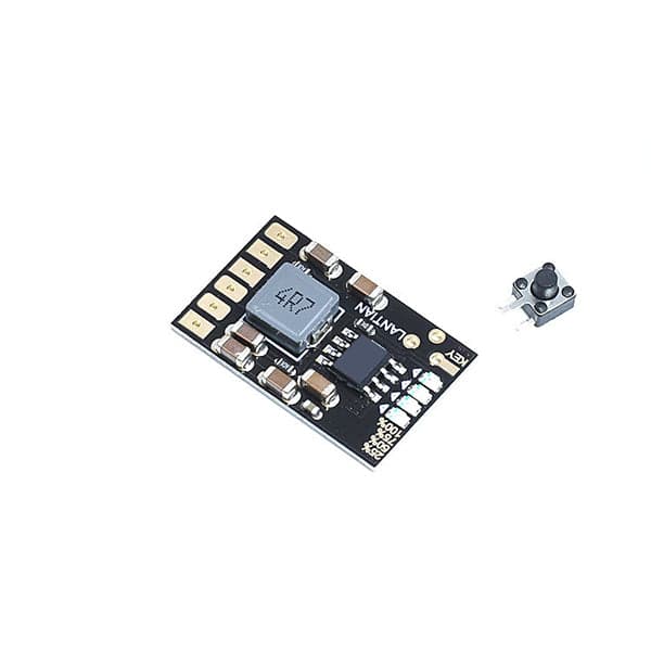 Lithium Ion 2.1A 4.2V Charge Discharger DC-DC Boost Converter 3.7V to 5V Power Supply Module (1S input BMS 18650/21700)