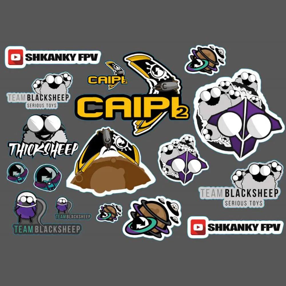 TBS Stickers - Shkanky FPV for fpv drones