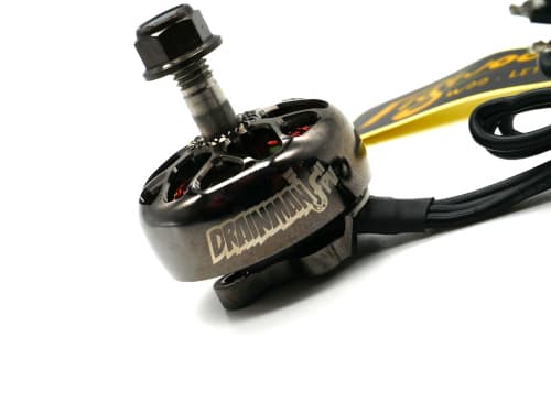 DrainManFPV NIN PLUS 2306.5 Titanium - 1750Kv 2-6S Motor for fpv drones 1