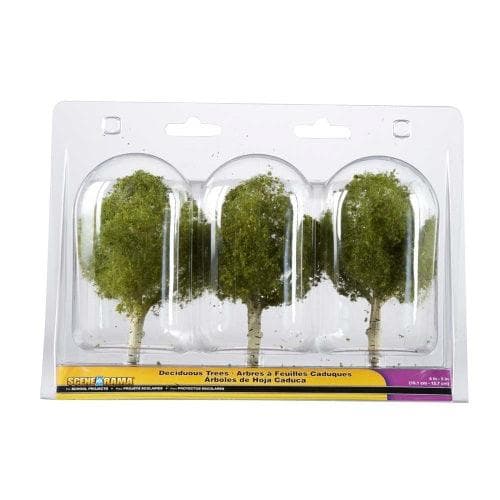 Woodland Scenics SP4149 Scene-A-Rama Large Deciduous (3pack) (4") for fpv drones