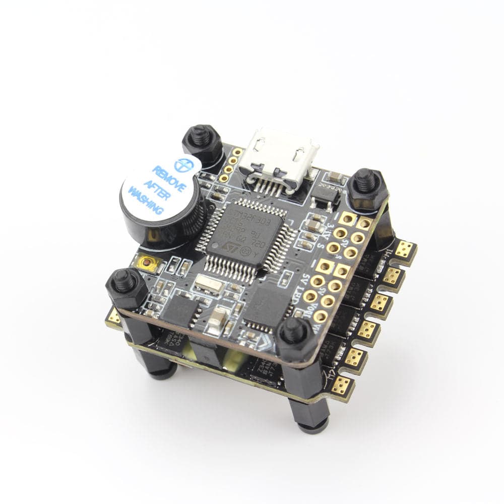 EMAX F3 Magnum Mini Tower System including 3-4S BLheli_S Bullet 12A 4 in 1 ESC and F3 Flight Controller Stack for fpv drones 2