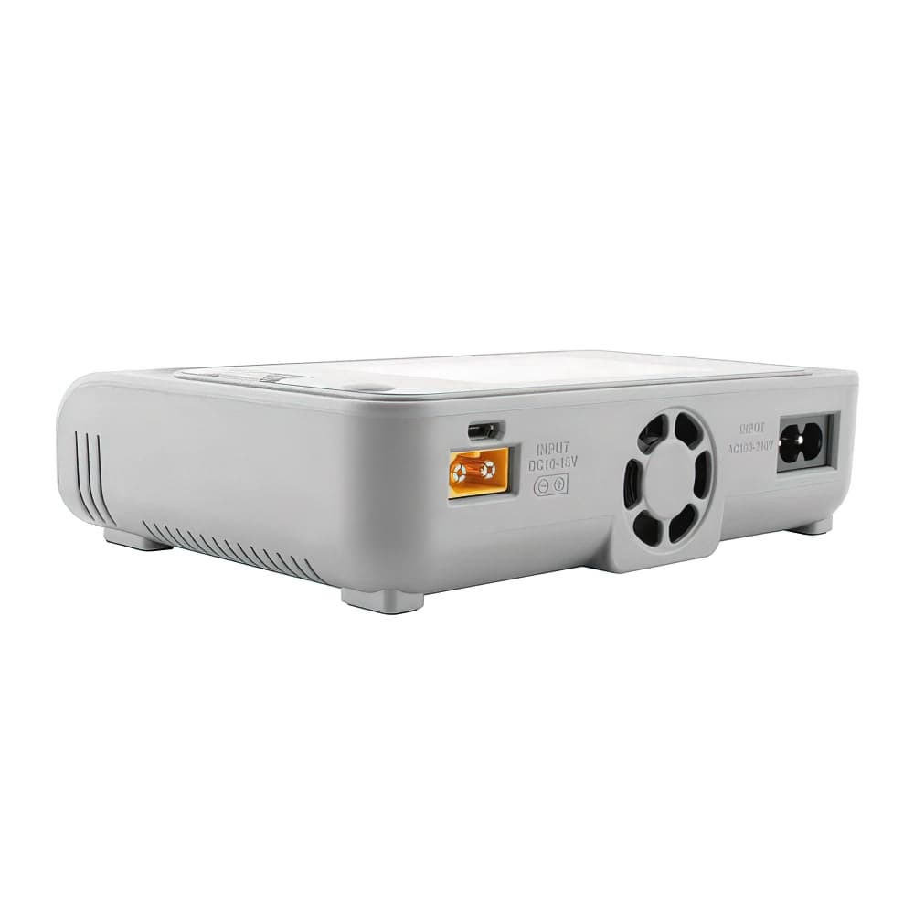 ToolkitRC Q4AC 1-4S 100W AC / 200W DC 4CH Smart Charger - XT60 - 1.8 - Gray for fpv drones 3