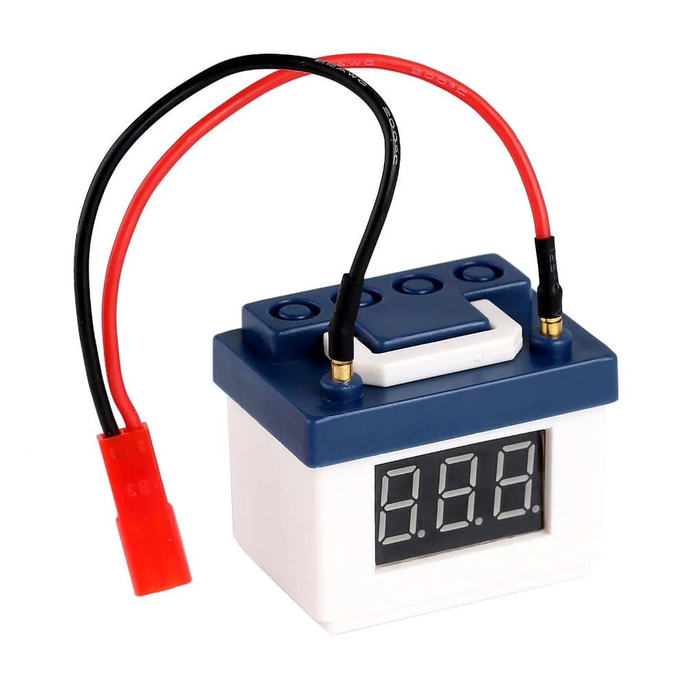 Powerhobby Lipo Battery Checker Low Voltage Alarm Battery Tester 1/10 RC Crawler for fpv drones 1