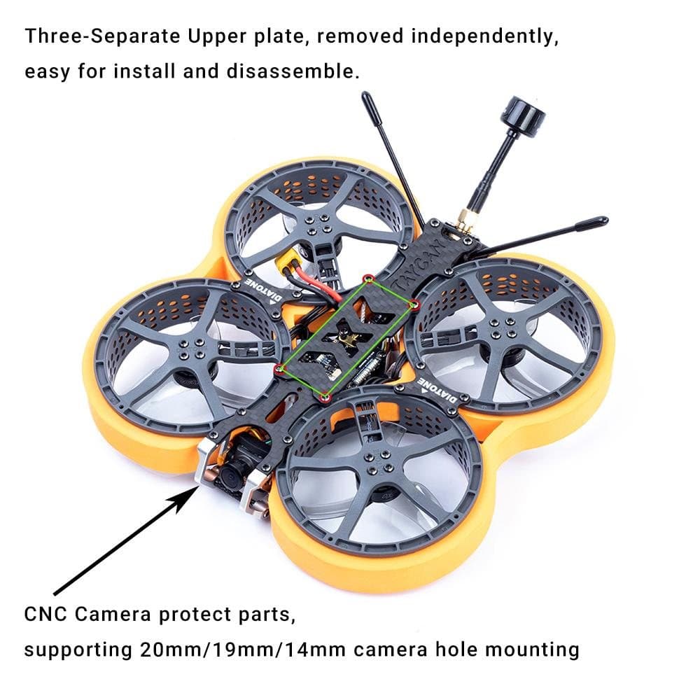 TAYCAN 25 DUCT CINEWHOOP PNP 2.5INCH FPV DRONE for fpv drones 7