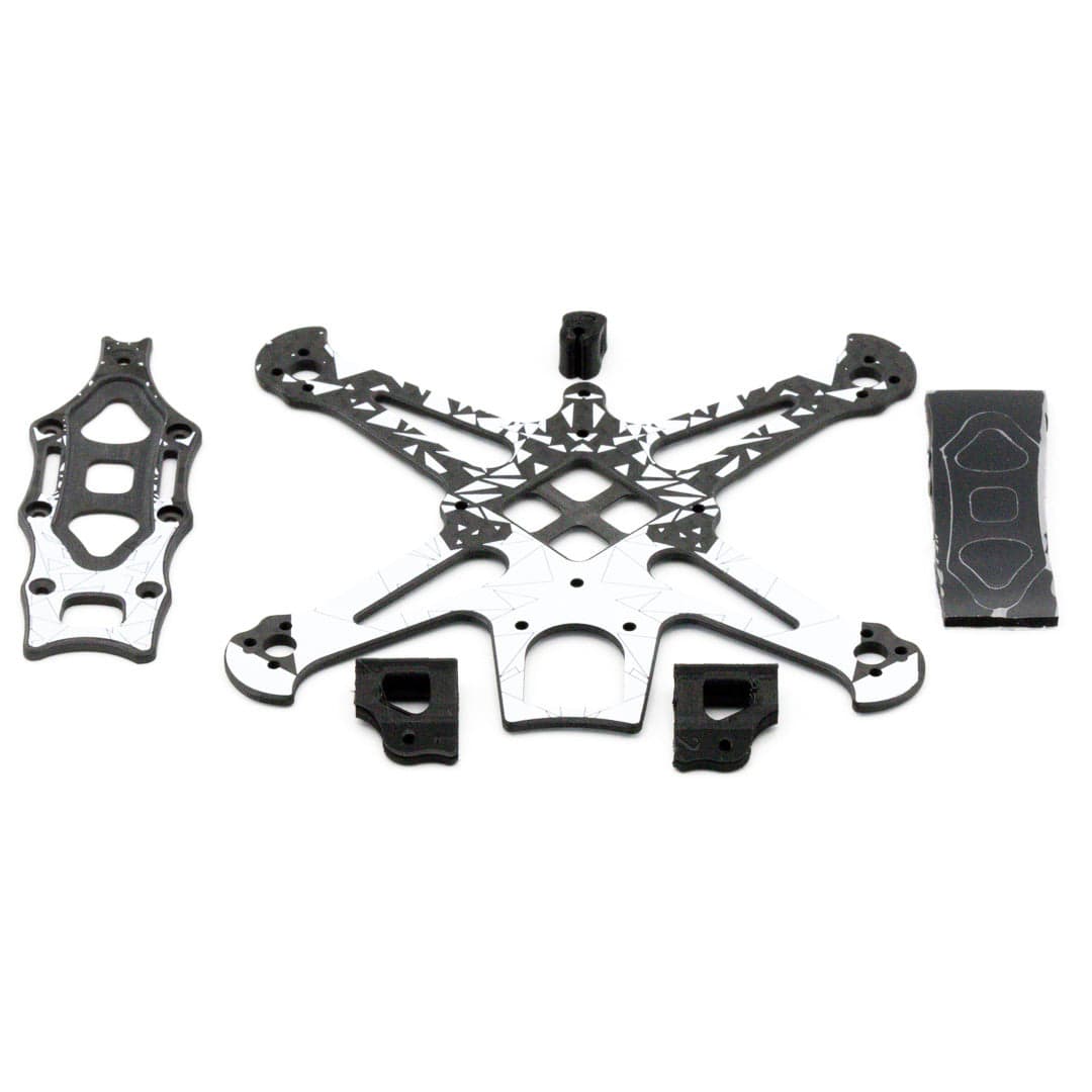 EMAX Tinyhawk 3 Plus Freestyle Spare Parts - 2.5 Inch Bottom Plate, Top Plate, Camera Mount Package for fpv drones
